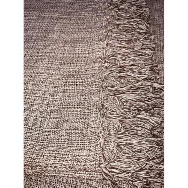 Imagem de Manta para Sofá em Suede Aveludado Liso Protetora Decorativa Vários Tamanhos (Marrom mesclado)