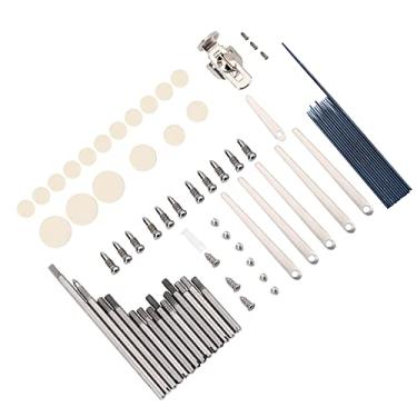 Imagem de Cosiki Conjunto de Ferramentas de Manutenção de Clarinete, Kit de Substituição Sólido e Durável, Peças de Reparo para Entusiastas de Clarinete de Sopro, Cor de Metal 30g