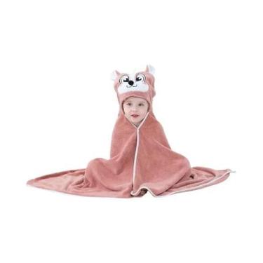 Imagem de Toalhas De Banho Para Bebês Com Capuz Super Macias, Robe De Banho Fofo