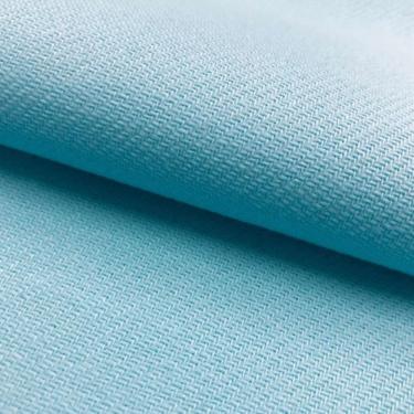 Imagem de Tecido Cueiro No Metro Flanelado Azul Bebê Pintura Bordado