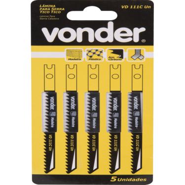 Imagem de Lamina Serra Tico-tico Aço Carbono Vd 111c 8dpp Encaixe Univ
