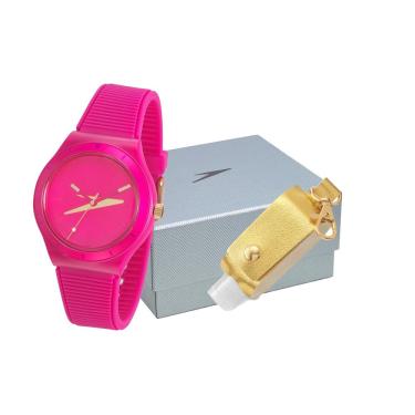 Imagem de Relógio Speedo Feminino Ref:15027l0eknv2 Esportivo + Porta Alcool em Gel