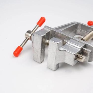 Imagem de Mini Morsa De Bancada De Alumínio Multifuncional Para Joalheiros E Hob