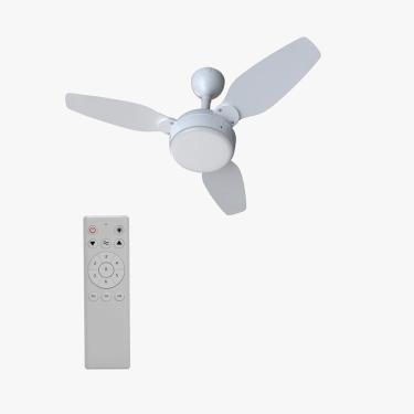 Imagem de Ventilador De Teto Ventisol Legacy Branco Dupla Face Com Controle Bivolt