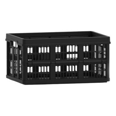 Imagem de Caixa Organizadora Multiuso Cesto Tampa Com 45 Litros - HelsimPlast, P