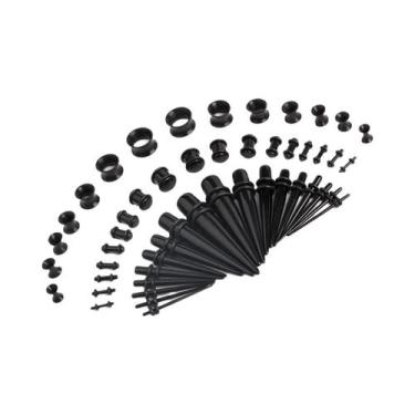 Imagem de Conjunto De 50 Peças De Piercings De Cartilagem Em Acrílico Com Ponta 