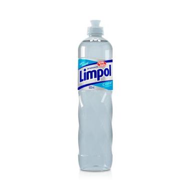 Imagem de Detergente Cristal 500ml Limpol 10 Unidades