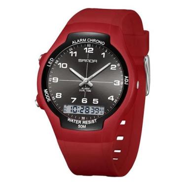 Imagem de Relógio Desportivo LED Digital de Ecrã Grande com Ponteiro Sanda -, Ve