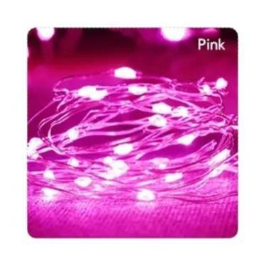 Imagem de Luzes De Fada LED Com Fio De Cobre 2m 3m 5m 10m Alimentadas Por Bateri