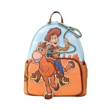 Imagem de Mochila Mini Cosplay Disney Loungefly Em Couro PU, Bolsa De Desenho An