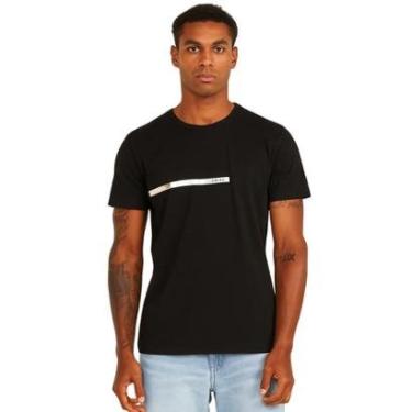 Imagem de Camiseta Colcci Preta Masculina-Masculino