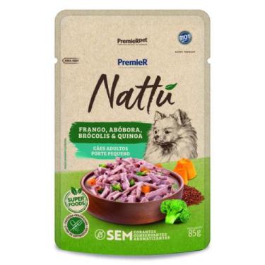 Imagem de Sachê PremieR Nattú Cães Adultos Frango/Abóbora 85g