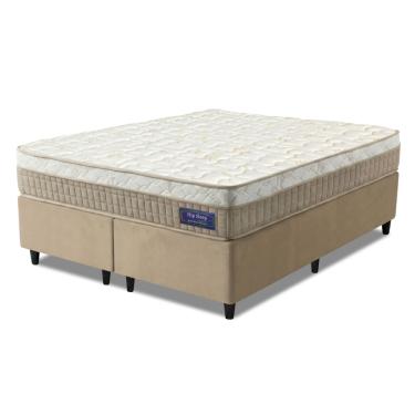 Imagem de Cama Box Colchão Queen Molas Superlastic Euro Pillow Start 158x198x62cm Apolo