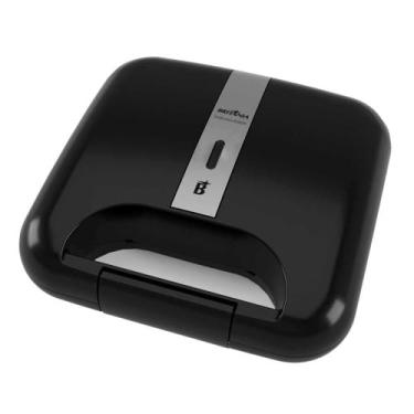 Imagem de Sanduicheira Grill BGR02PI Preto Com Acabamento Inox Britânia