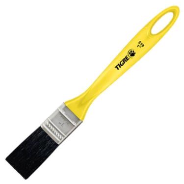 Imagem de Trincha Média Para Pintura 519 com Filamento Sintético Preto 1 60519004 Pinceis Tigre T...