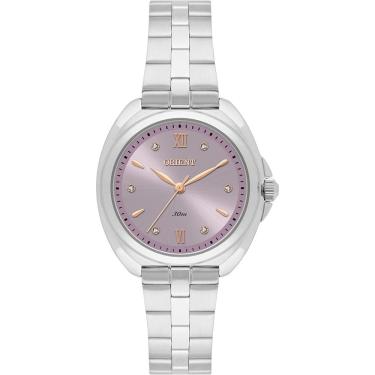 Imagem de Relógio Orient Feminino Ref: Fbss0158 R3sx Casual Prateado