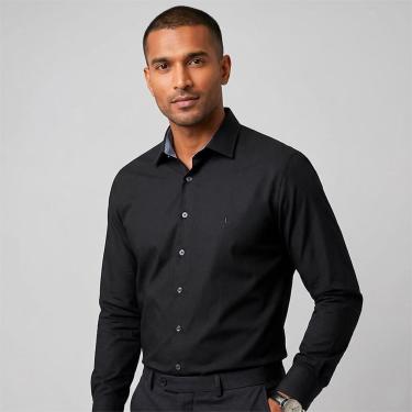 Imagem de Camisa Dudalina Slim Lisa Masculino-Masculino
