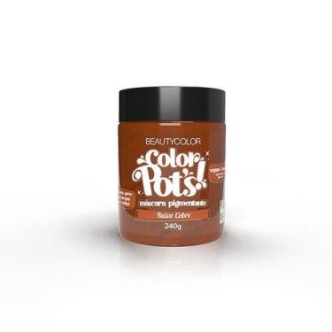 Imagem de Máscara Pigmentante Color Pots - Ruivo Cobre 240g - Hidratação e Brilh