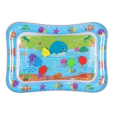 Imagem de Tapete De Água Interativo Inflável Atividade Infantil Bebê Desenho:Fun