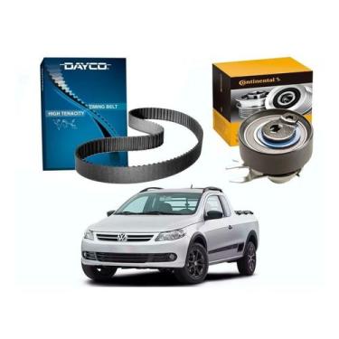 Imagem de Kit Correia Dentada Tensor Saveiro G5 1.6 8v 2009 A 2013 - ContiTech