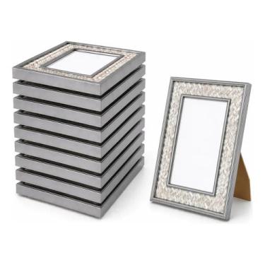Imagem de Porta Retrato 4x6 10x15 cm com Moldura Elegante para Fotos e Decoração
