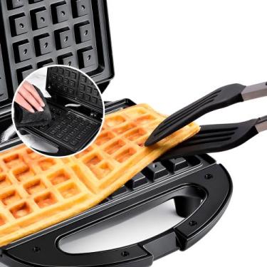 Imagem de Sanduicheira Elétrica Waffles Máquina 750W Lanches Voltagem:110V - Sho
