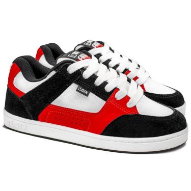 Imagem de Tênis Qix Skate Retrô AM Vermelho Branco-Unissex