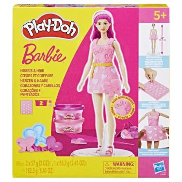 Imagem de Massinha Play Doh Com Boneca Corações e Penteados Hasbro G1357 - Play-