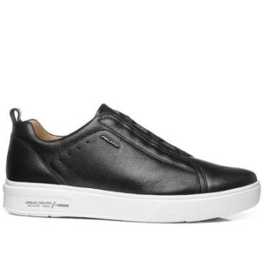 Imagem de Tênis Casual Pegada Masculino em Couro Preto 111921-04-Masculino