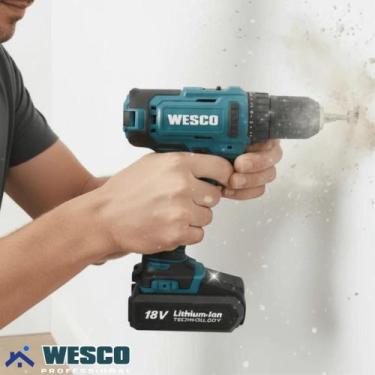 Imagem de Parafusadeira Furadeira De Impacto 18V 2 Baterias WS2390K2 Wesco