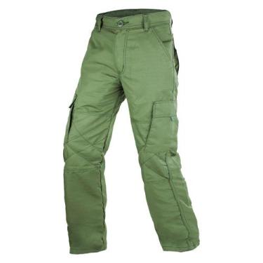 Imagem de Calça Tática/Pesca Poly Rip Stop 6 Bolsos Verde - Fox Boy, 40