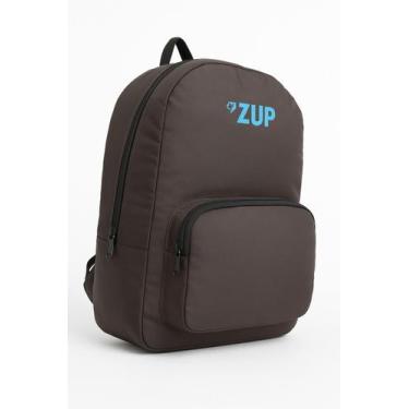 Imagem de Mochila Feminina de Nylon Emborrachado impermeavel Zup, Marrom