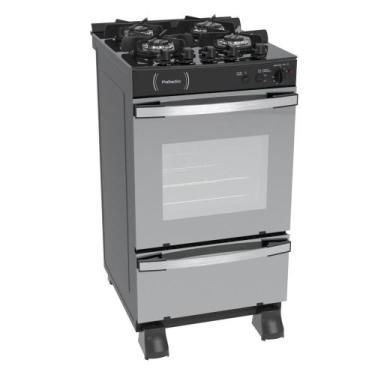 Imagem de Fogao a Gas 4 Bocas Venax Palladio Vitreo Preto, 220V