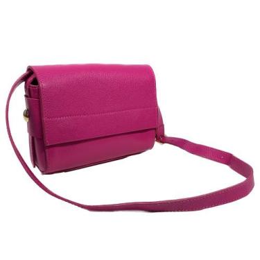Imagem de Bolsa Feminina De Couro Pequena Oklahoma Country, Rosa, UNICO
