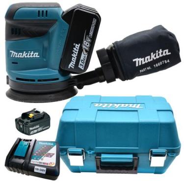 Imagem de Lixadeira Orbital a Bateria 18V DBO180RFE MAKITA