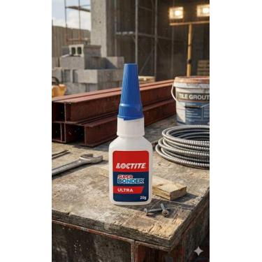Imagem de Cola Líquida Super Bonder Ultra Loctite 20g Secagem Rápida Transparent