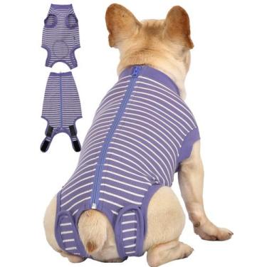 Imagem de Macacão de Recuperação Pós-Cirúrgica para Cães Caslfuca, Respirável