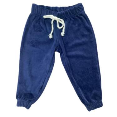 Imagem de Calça Joger de Plush - Happy Pepper, Azul escuro, 4