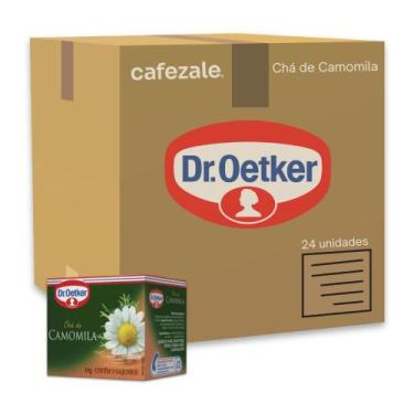 Imagem de Chá de Camomila Dr. Oetker Kit 24 Caixas 10g - 240 Saquinhos