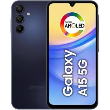 Imagem de Smartphone Samsung Galaxy A15 5G SM-A156M 128GB Azul Escuro