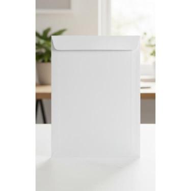 Imagem de Envelopes Saco Branco 176x250mm 90g - Caixa 250un - Congratulations St