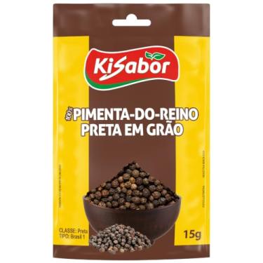 Imagem de KiSabor Pimenta Do Reino Em Grãos Kisabor 15 Gramas
