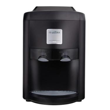 Imagem de Purificador de água gelada latina compressor pa355 preto 220v loja de 