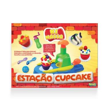 Imagem de Ki Massa - Massinha Modelar Infantil Estação Cupcake - Sunny Brinquedo