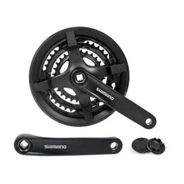 Imagem de Pedivela Shimano Tourney 21v 24v Ty301 48/38/28 175 Protetor
