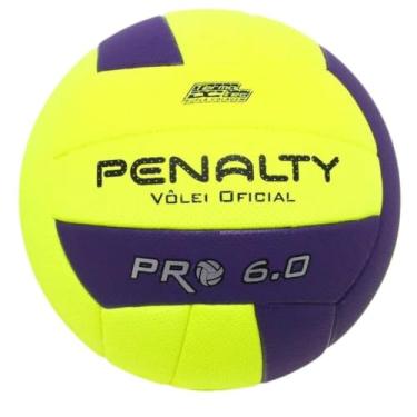Imagem de Bola Vôlei Penalty PRO 6.0 X Amarela Único
