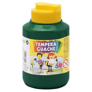 Imagem de Tinta Tempera Guache 250ml 511 - Verde Bandeira - ACRILEX, 511 - VERDE