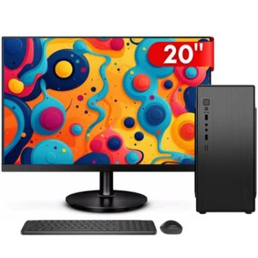 Imagem de Computador Completo 2eletro Fast Intel Core i7, 16gb Ram, SSD 512gb, Bivolt, Monitor 20" LED