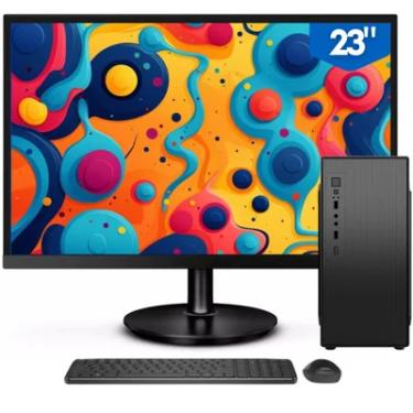 Imagem de Computador Completo 2eletro Fast Intel Core i5, 16gb Ram, SSD 256gb, Bivolt, Monitor 23" Full Hd
