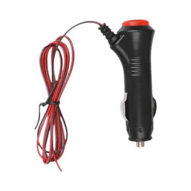 Imagem de Adaptador De Tomada Macho 12V 24V Para Acendedor De Cigarros De Carro 
